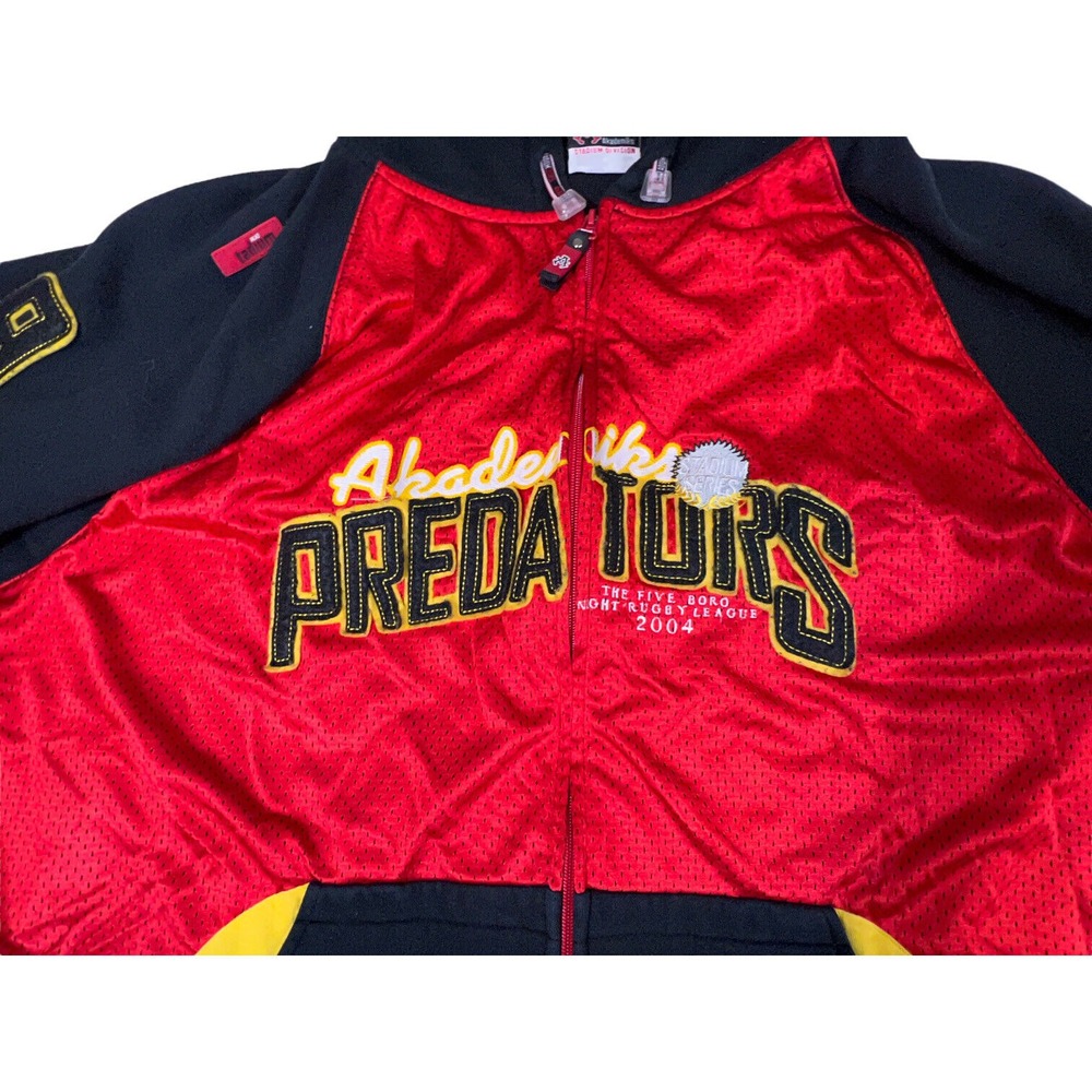 Akademiks Jacket‎ 3XL Predators Night Rugby League Stadium Division Five Borough